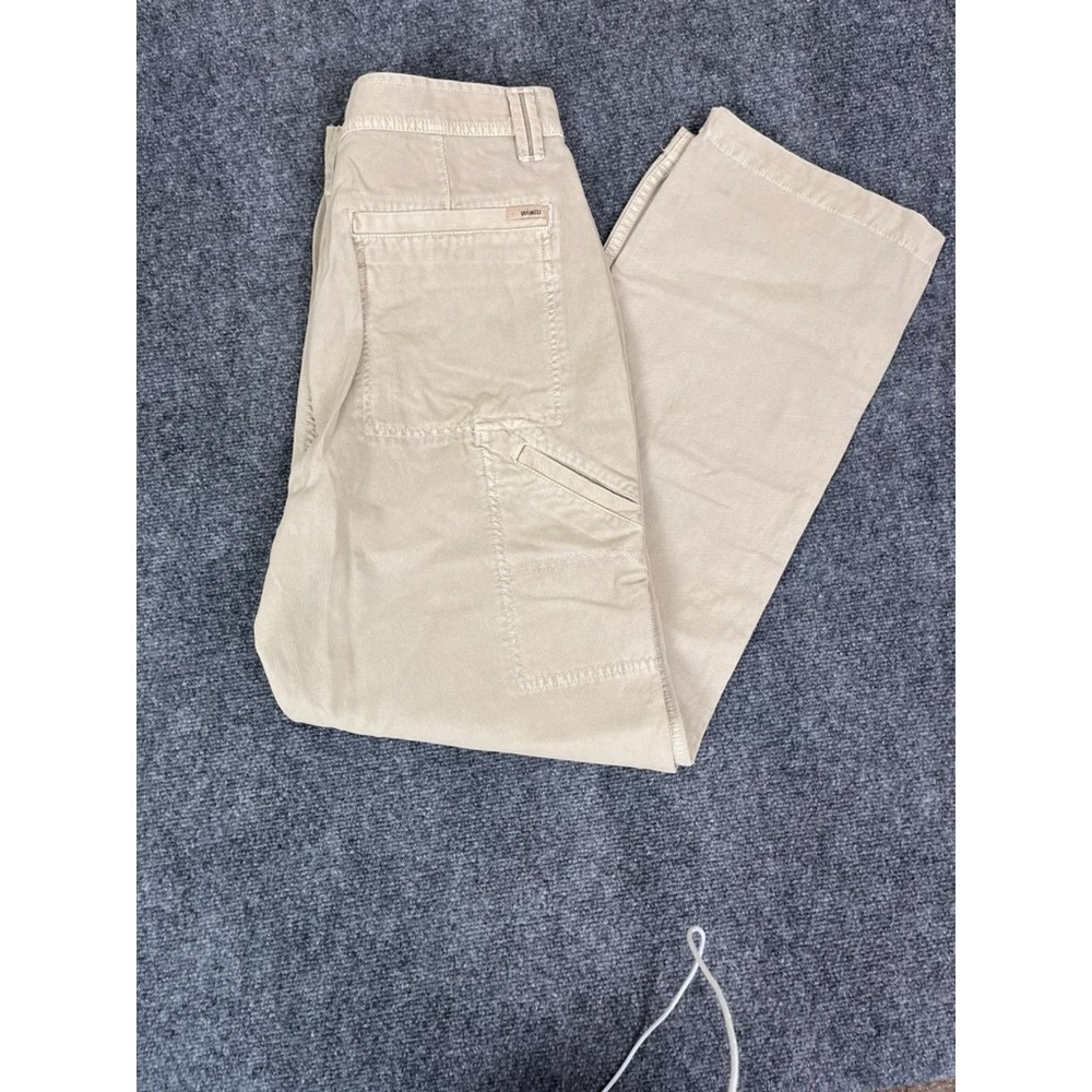 Gramicci Mens Beige Outdoor Casual Straight Leg Cargo Pants Cotton Size 38 - Picture 7 of 12